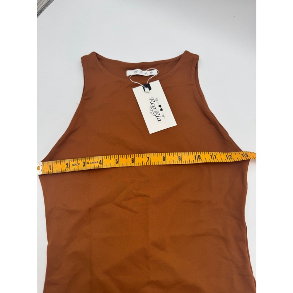 Women's ReoRia Brown Bodysuit Size XS - Picture 4 of 5